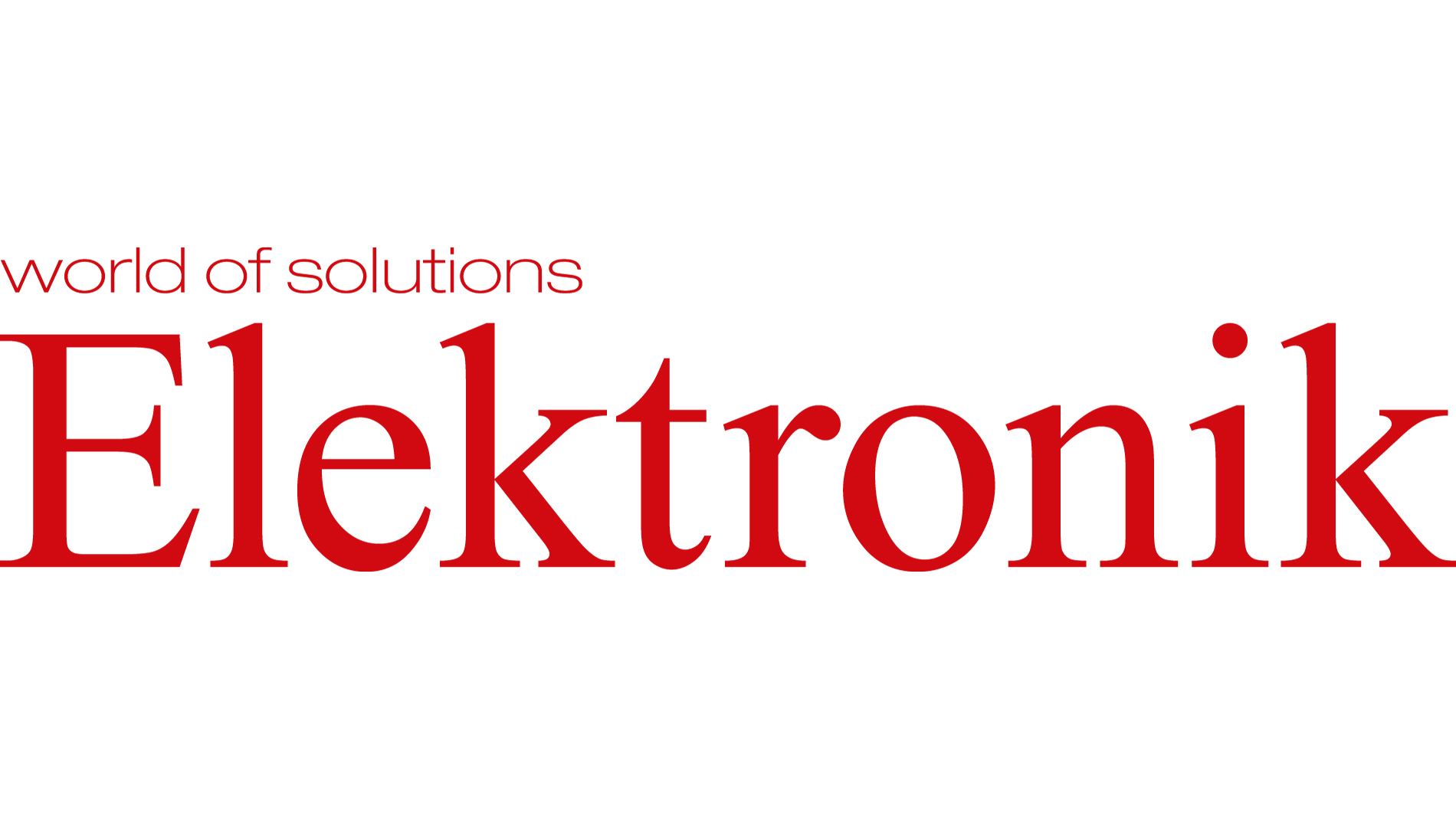 Elektronik - Die Plattform für Expertenwissen