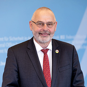 Dr. Gerhard Schabhüser, Vizepräsident des BSI. Bild: BSI/bundesfoto/Uwe Völkner