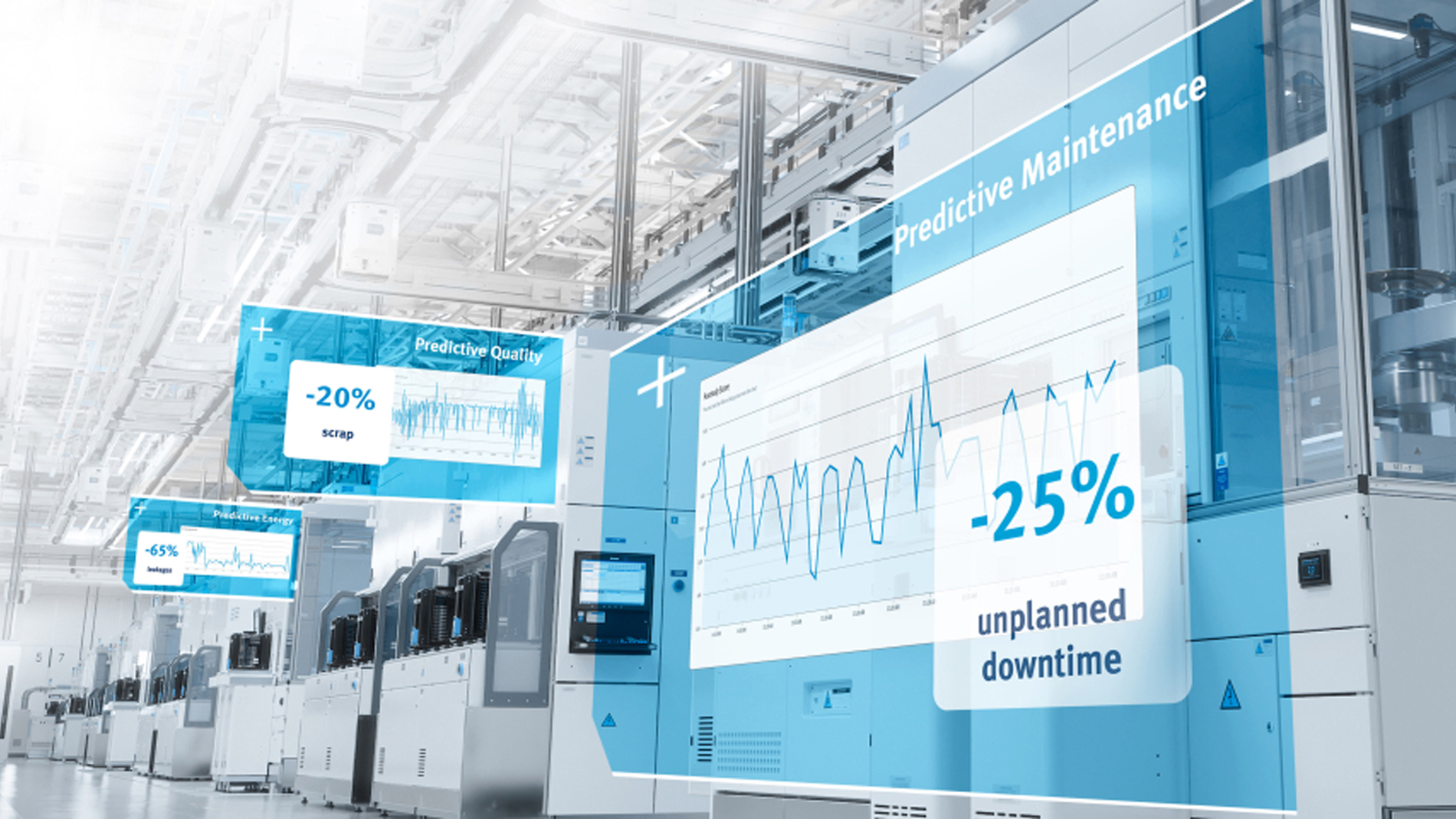 Festo AX umfasst Anwendungen für Predictive Maintenance, Predictive Quality und Predictive Energy. Die Apps werten Maschinendaten aus und erkennen Veränderungen, um gezielte Serviceentscheidungen zu unterstützen. Bild: Festo