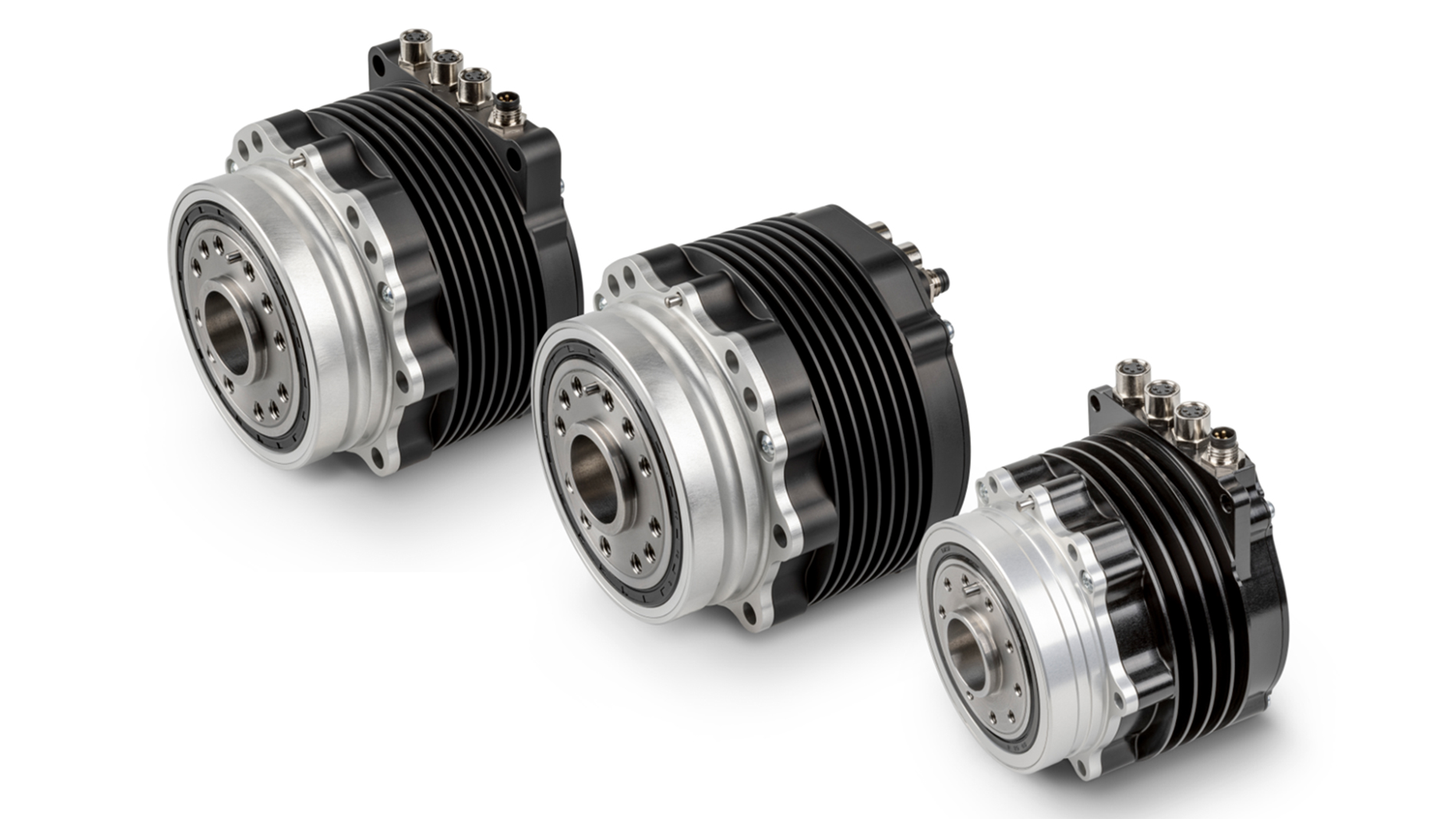 Pünktlich zur SPS – Smart Production Solutions in Nürnberg launchte Maxon Motor einige Produktneuheiten: Der High Efficiency Joint 70 eignet sich für kleinere Roboter, der kompakte Hochleistungs-Servoantrieb IDX70 mit Sicherheitszertifizierung, der bürstenlose Motor EC Frameless DT 50 ist flexibel, dynamisch und effizient, das GSW-Wellgetriebe ermöglicht Präzision auf kleinstem Raum, die kompakten Steuerungen EPOS4 Module/Compact bieten integrierte Sicherheit und der E-Bike-Antrieb Bikedrive Air S. Bilder: Maxon Motor