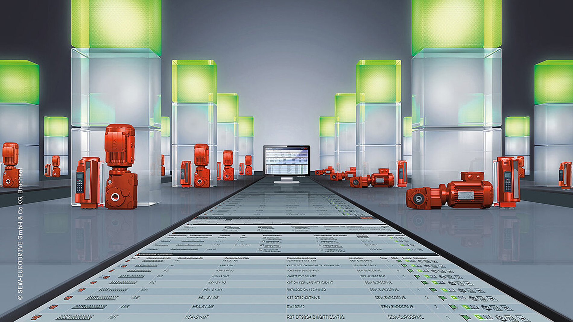 Der Enterprise Knowledge Graph hat M&M Software mit SEW-EURODRIVE gemeinsam aufgebaut - er verknüpft Daten aus unterschiedlichen Systemen über ein gemeinsames semantisches Modell. ECLASS sorgt dabei für eindeutige Begriffe und Merkmale. Bild: M&M Software