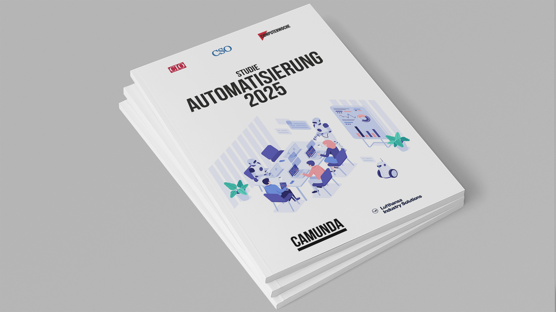 In puncto Umsetzung von Automatisierung hinken Unternehmen im DACH-Raum im weltweiten Vergleich hinterher, wie eine jüngste Studie zeigt. Bild: Lufthansa Industry Solutions
